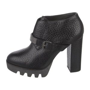Brunello Cucinelli Leather Ankle Boots